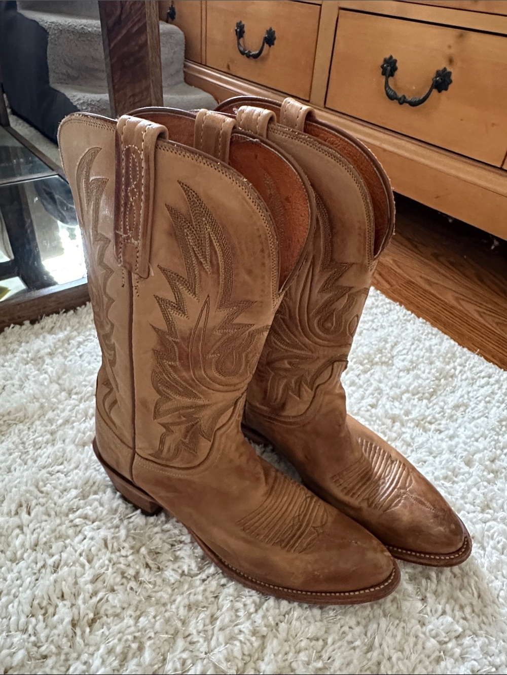 1883 Classic Leather Western Cowboy Boots - Picture 2 of 9